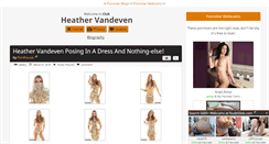 Desktop Screenshot of clubheathervandeven.com